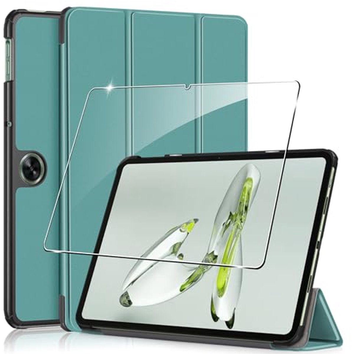 Tablet Hoes 11,4 Inch met Beschermfolie - Groen