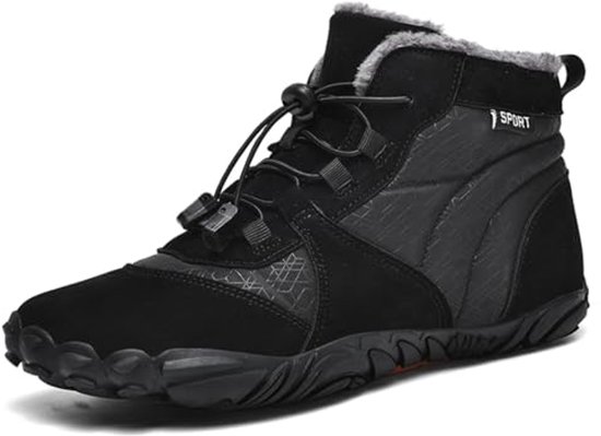 Blotevoetenschoenen Gevoerd Winter - Brede Schoenen, Warme Laarzen Voor Dames En Heren, Slipbestendig