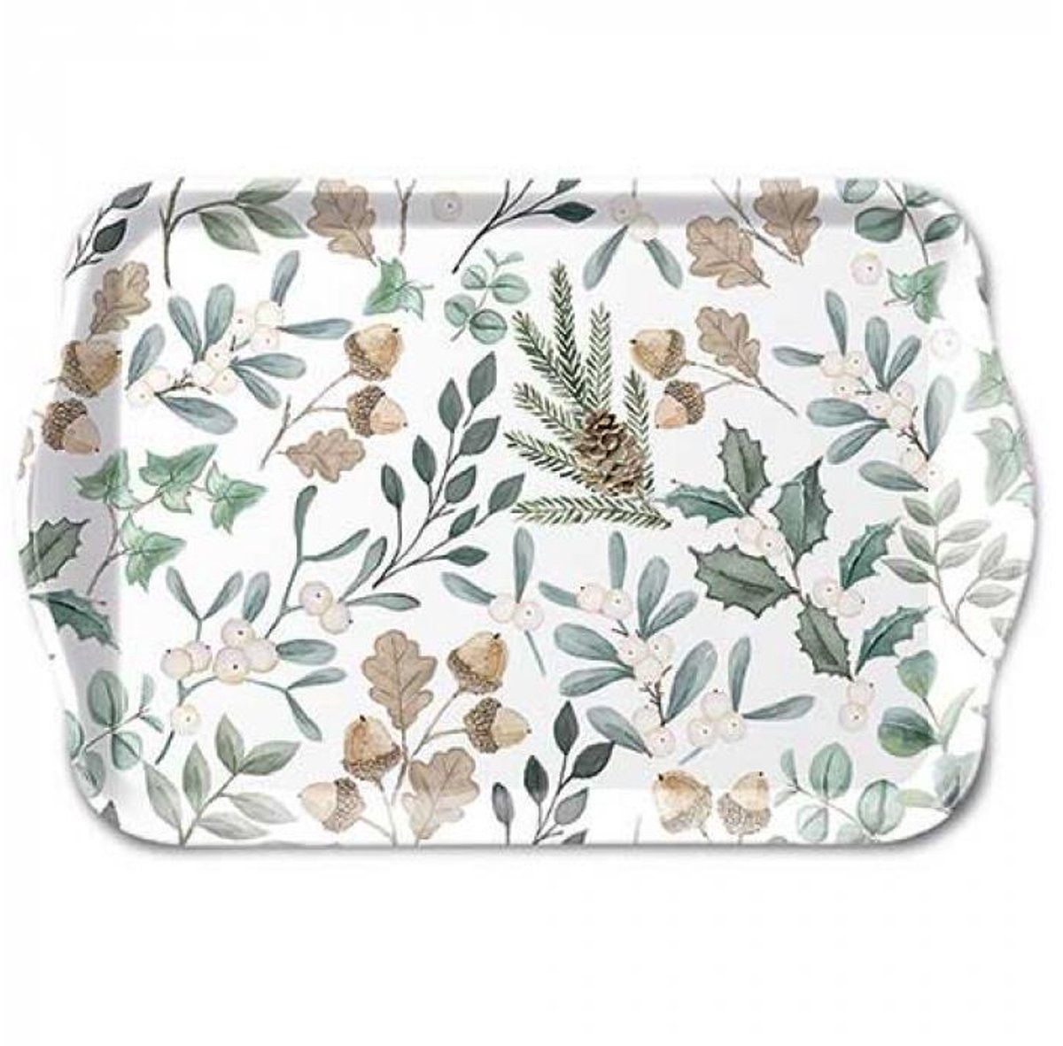 Ambiente Tray 13x21cm leaves