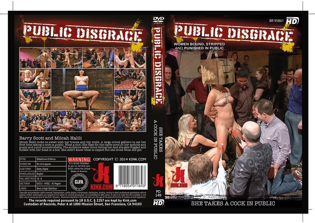 PUBLIC DISGRACE - She Takes a Cock in Public - PD149