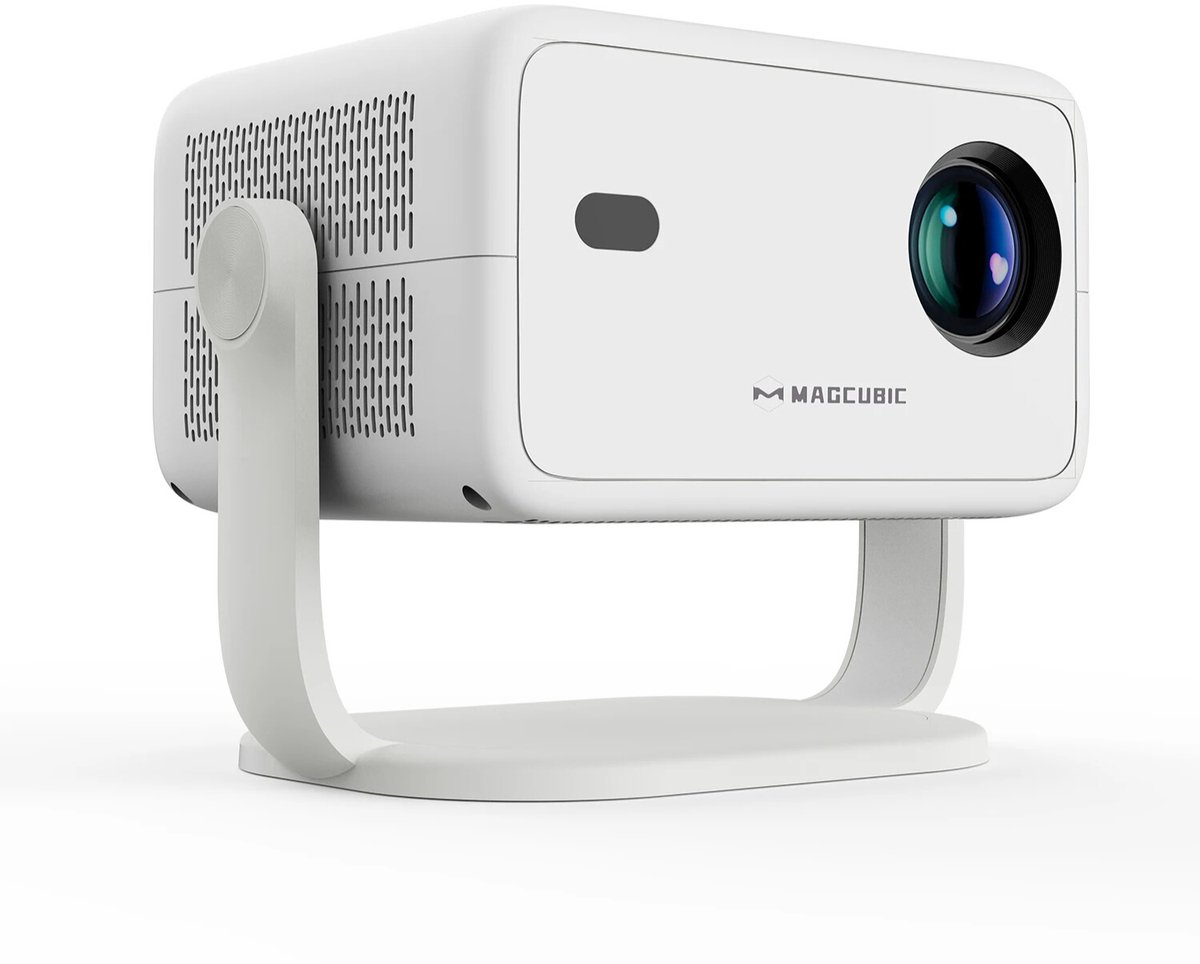 Studio Lyma Beamer - Projector - 1080P - 650ANSI - 4K beeld - Draagbaar - Thuisbioscoop - WiFi6 +5G - Android 11 - BT5.2 & Hl-Fl stereo speaker