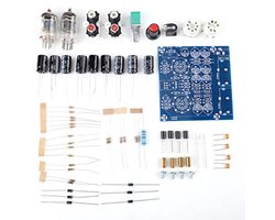 6J1 Buizenversterkers Board Vacuüm Elektronenbuis, AC12V 0.8A Buizenvoorversterker, met Acht 470UF Condensatorfilters, Voorversterker Musical Fidelity DIY Kit