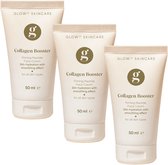 Glow25® Collageen Boostercrème (3x50 ml) - Met hyaluronzuur en vitamine C
