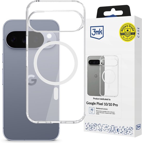 Coque transparente PANCERIAN pour Google Pixel 10/10 Pro - 3mk Armor MagCase