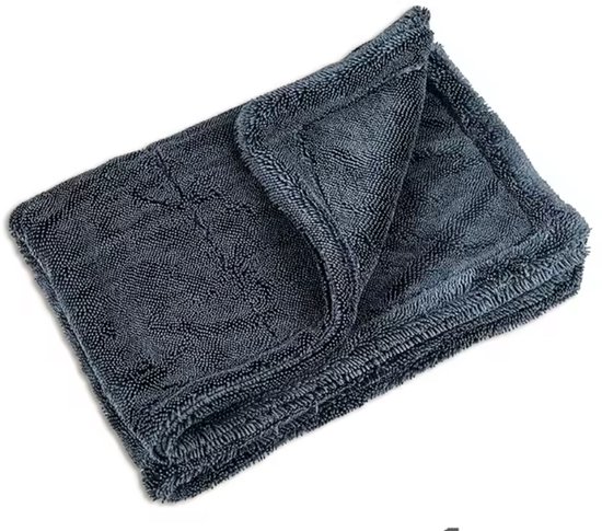 Microvezel Droogdoek 50x60cm 1200GSM Super Absorberend Zacht Auto Motor Fiets Glas Tegels Carbon