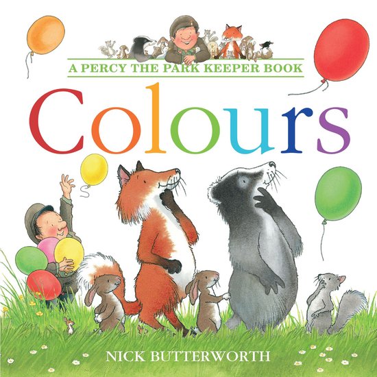 Percy the Park Keeper - Colours - cover
