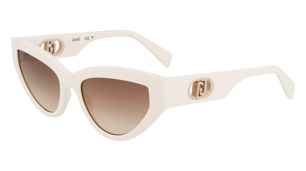 Liu·jo 800s Zonnebril Wit White 2/CAT2