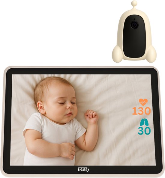 B-Care Nova Sense Touch - Babyfoon Met Camera - 7.0 Inch HD