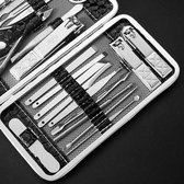Manicure en pedicure set - 18 delig - Luxe editie - zwart