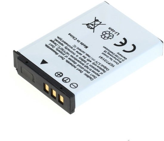 Digibuddy Li-Ion accu 1000mAh 3.7V vervangt Nikon EN-EL12 batterij voor Coolpix AW100 P300 S6200 S9400