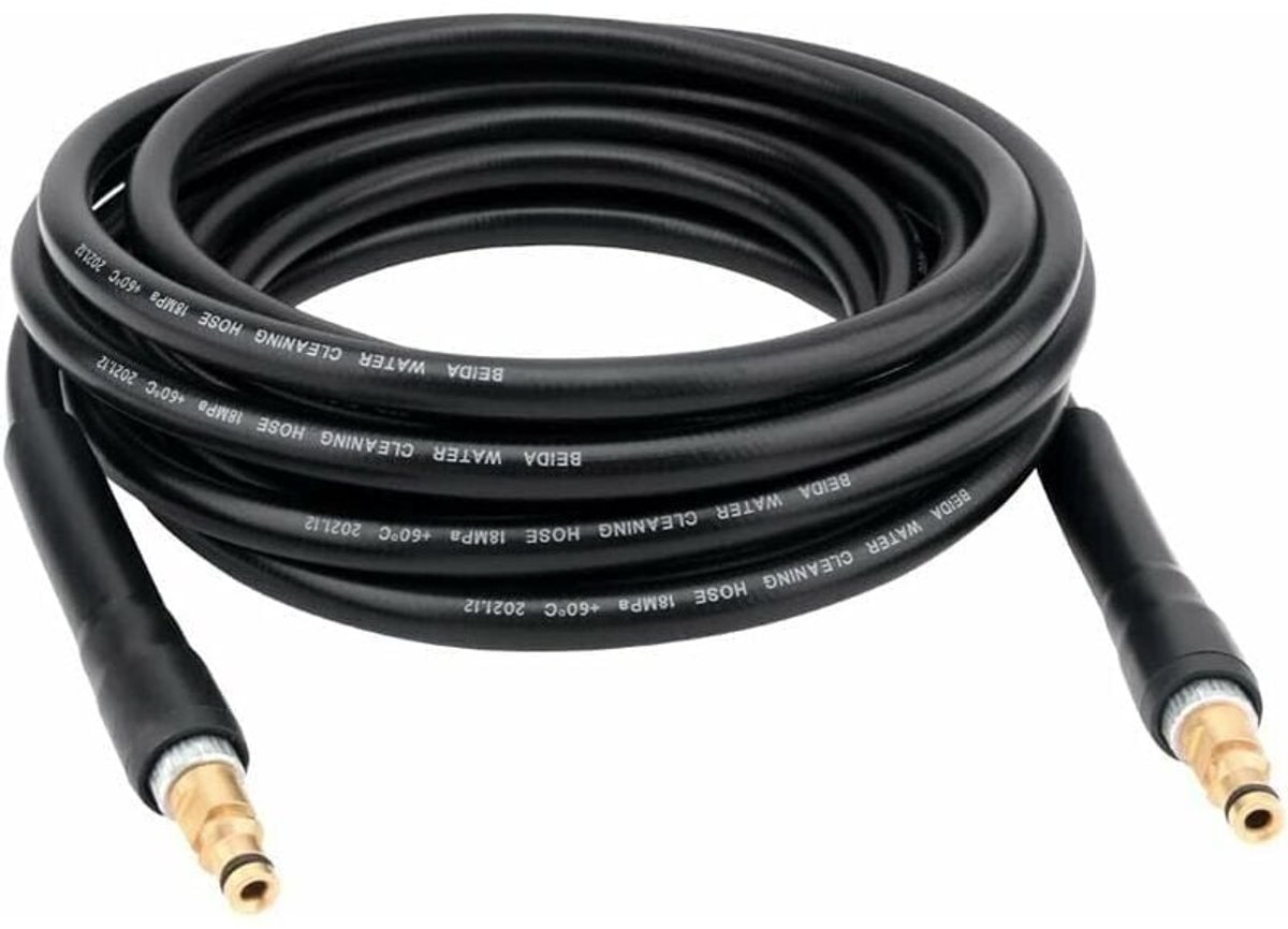 Vervangende slang voor Karcher K2 K3 K4 K5 K6 K7 hogedrukreiniger met snelkoppeling en snelkoppeling (5m)
