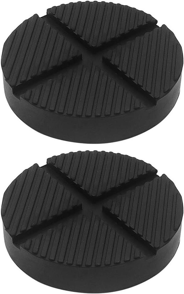 Image of 2 stuks krikstandaard met rubberen bescherming voor auto - vloerbescherming en framebeschermingирование, sleuf en lasadapter - auto-onderdelen