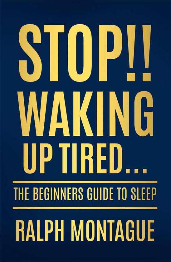 Stop!! Waking Up Tired - cover