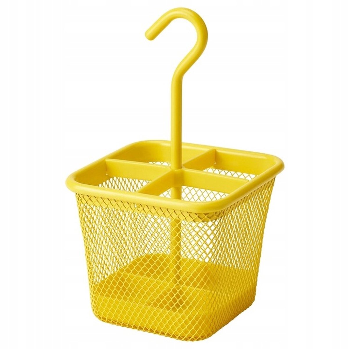 IKEA UPPDATERA Bestekbak met handvat Geel 12x12 cm
