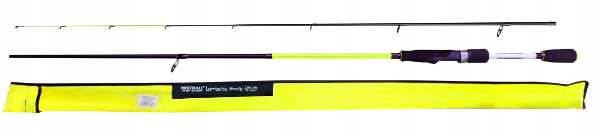 Mistrall Lamberta Micro Jig Hook 220cm 2-9g Ultralicht