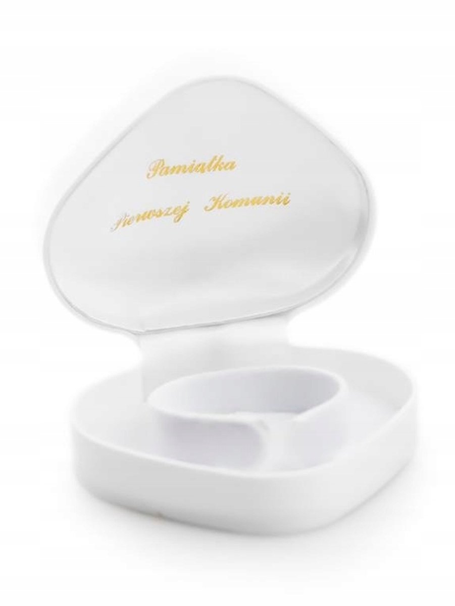 Elegante witte hardvormige Cadeaubox voor Horloge - Communie