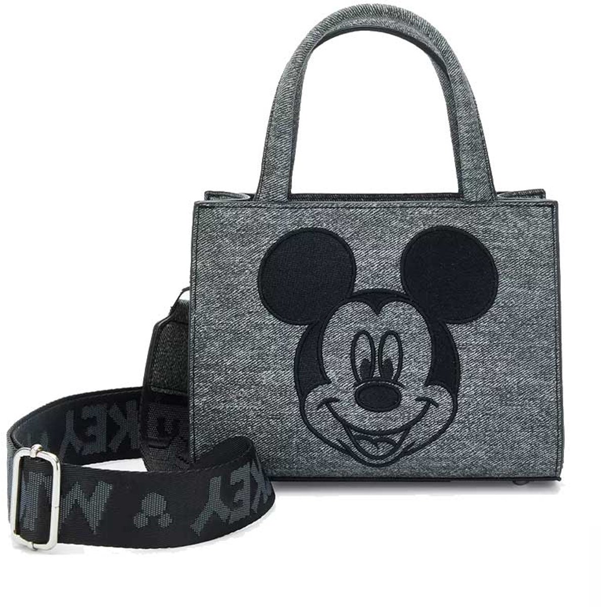 Disney Loungefly Tote Bag Mickey Denim Small Exclusive