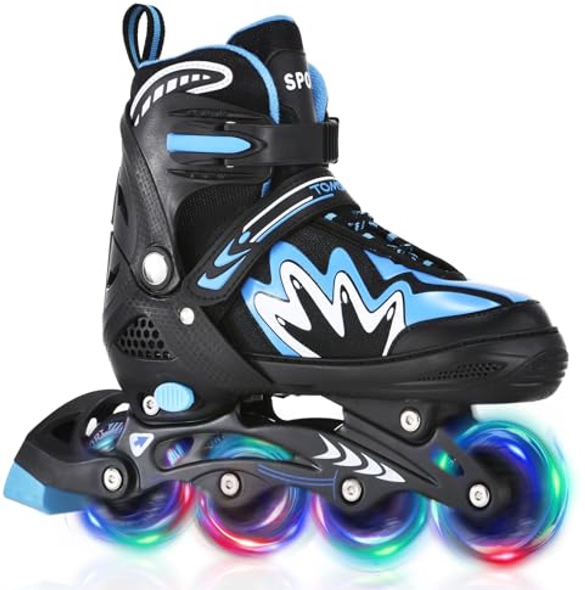 Verstelbare Rolschaatsen met LED-wielen voor Kinderen en Volwassenen