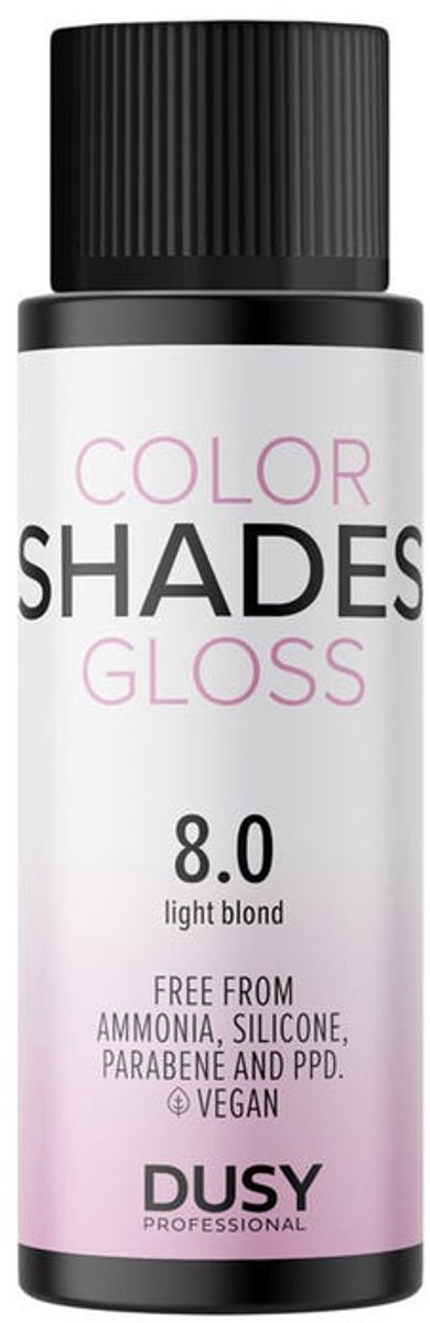 dusy professional Color Shades 8.0 Lichtblond 60 ml