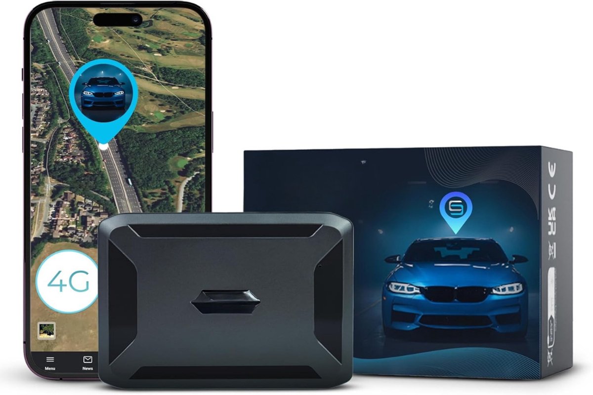 MMP® GPS Tracker fiets - GPS Tracker - GPS Trackers - Zwart - 11cm x 8cm x 3cm