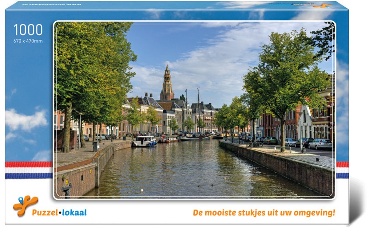 Puzzels - Groningen - Hoge A en Lage A - Nederland - Legpuzzel - 1000 stukjes