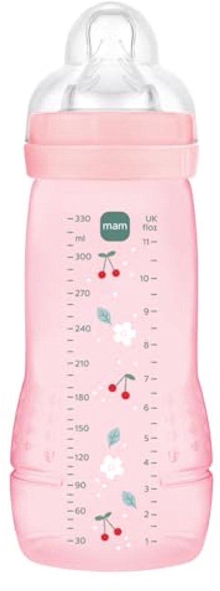 Image of Actieve Babyfles 330 ml met Snelle Doorstroming voor 6+ maanden