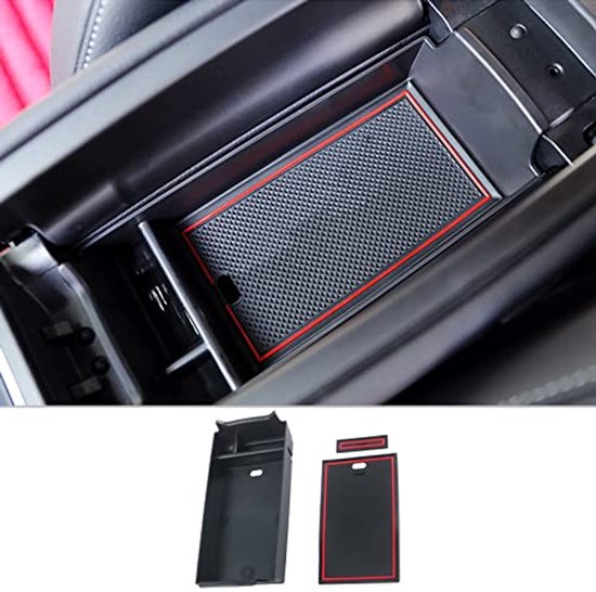 Middenconsole Organizer voor Mercedes A-Klasse, B-Klasse, GLA, CLA (2019-2024) - Auto-accessoires