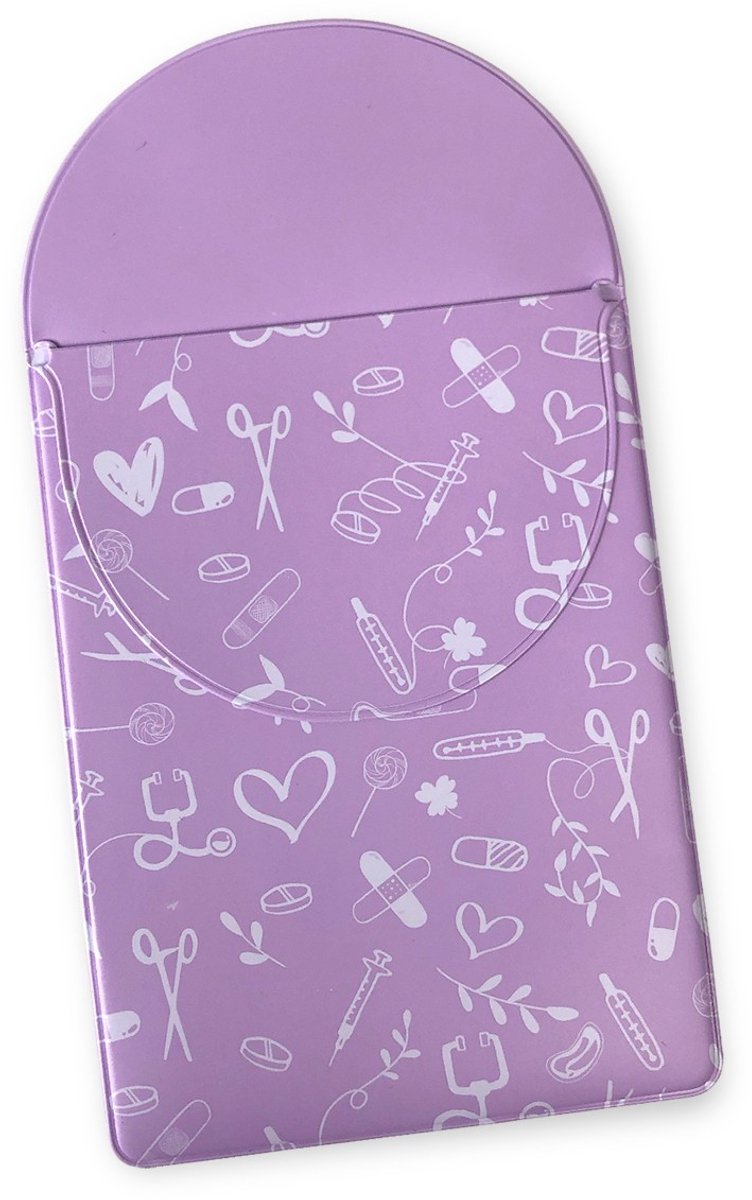Zakbeschermer Sweet Collectie - Paars - Zakbeschermer Pennen - Zorg Zakberschermer - Verpleegkunde - 15,7 × 8,5 cm
