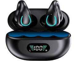 Powell Vertaal Oortjes - Oortjes Draadloos - Bluetooth Oortjes - Oordopjes - Oortjes - 44 Talen - 30 mAh Batterij - Zwart