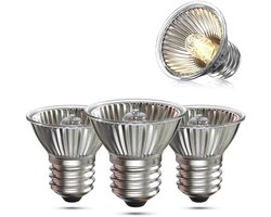 EXCITAT Warmtelamp - Verlichting Warmtelamp - Dimbaar - Geschikt voor Reptielen en Kleine Dieren - 4 stuks