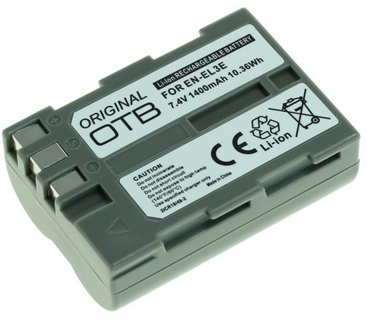 OTB Camera accu EN-EL3e voor Nikon