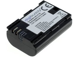 Digibuddy accu Canon LP-E6 (o.a. voor de Canon EOS 5D Mark II/5D Mark III/EOS 6D/7D/EOS 60D/60Da)