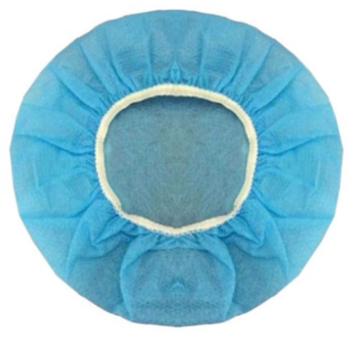 Hygiënische hoofdtelefoon covers - universeel - groot (max. 12 cm) - 100 stuks / blauw