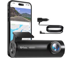 Dashcam - met Wifi en App - Dashcam voor Auto - Dashcams - G-sensor en Nachtzicht - 2K Kwaliteit - Faas