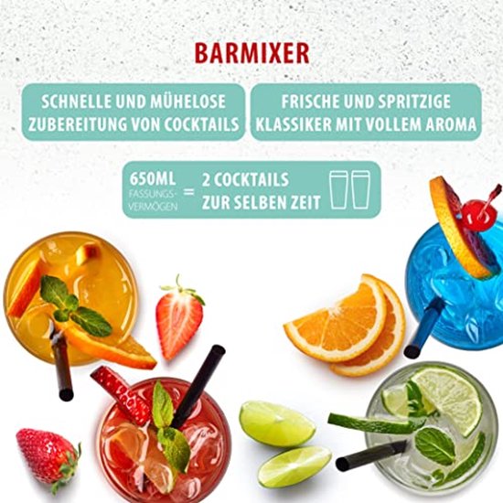 Staafmixer en Melkopschuimer - 650 ml Roestvrijstalen Beker - 2-in-1 Blender met 2 Snelheidsstanden — afbeelding 3