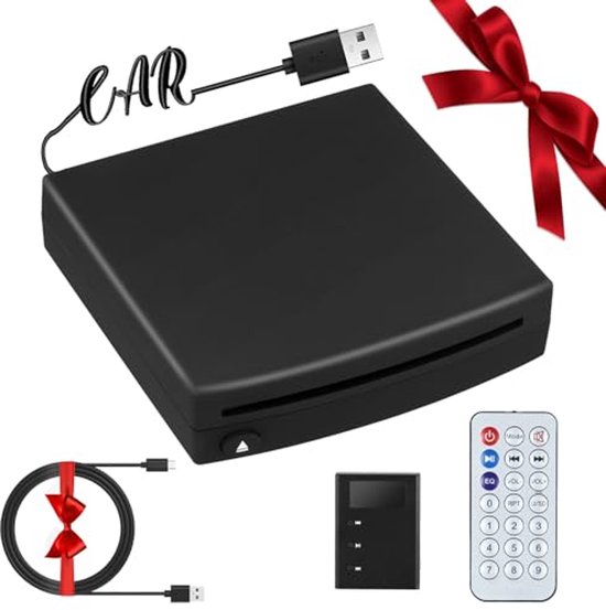Universele CD-speler voor de auto - USB 2.0 - met afstandsbediening Universele CD-speler voor de auto - USB 2.0 - met afstandsbediening