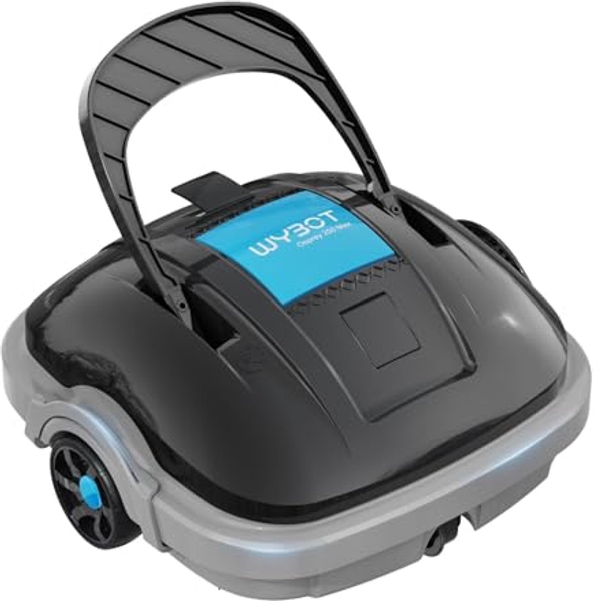 Draadloze Robotstofzuiger voor Boven Grondswimming Pools tot 80 m² met Dubbele Motorisatie en 100 Minuten Krachtige Zuigkracht