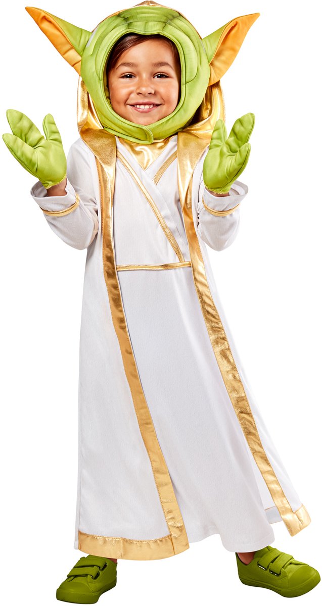 Master Yoda Kinderkostuum - Rubies - Maat 3-4 Jaar