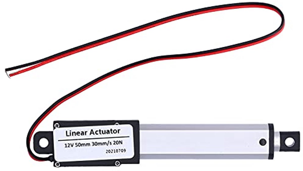 50 mm lineaire actuator, 12v DC Mini elektrische