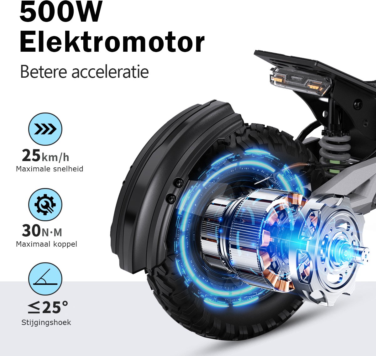 OOTD T10 Elektrische Step Langeafstandsversie 18Ah - afbeelding 3