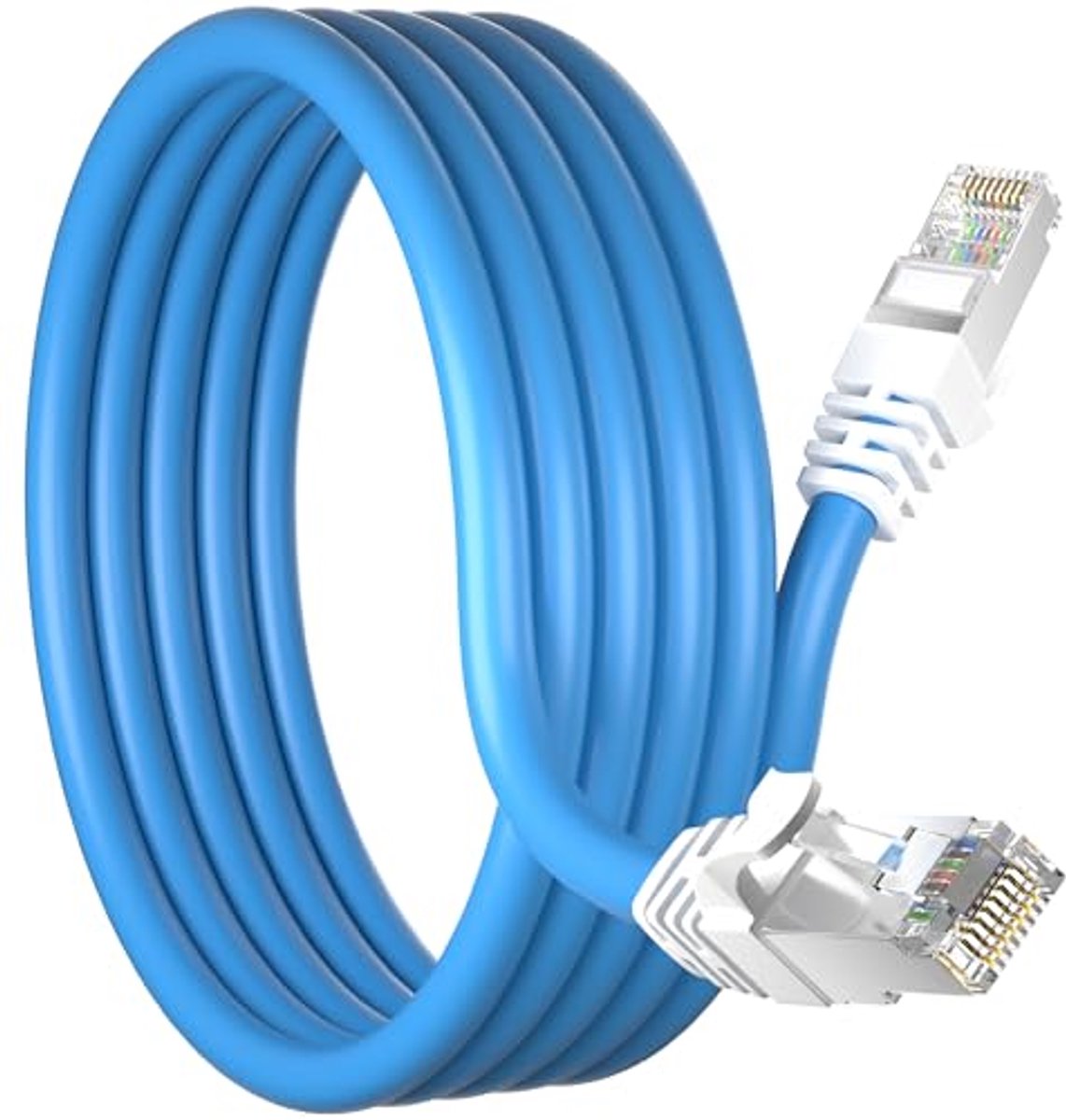 Image of 15m Cat7 UTP Ethernet Kabel - Hoge Snelheid Netwerkkabel voor Gigabit Internet