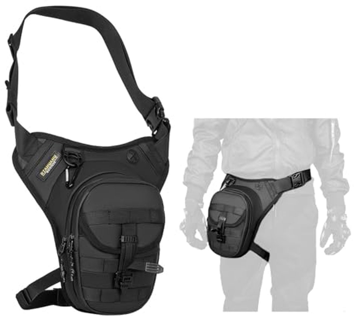Waterproof Motorcycle Waist Pack for Hiking and Cycling