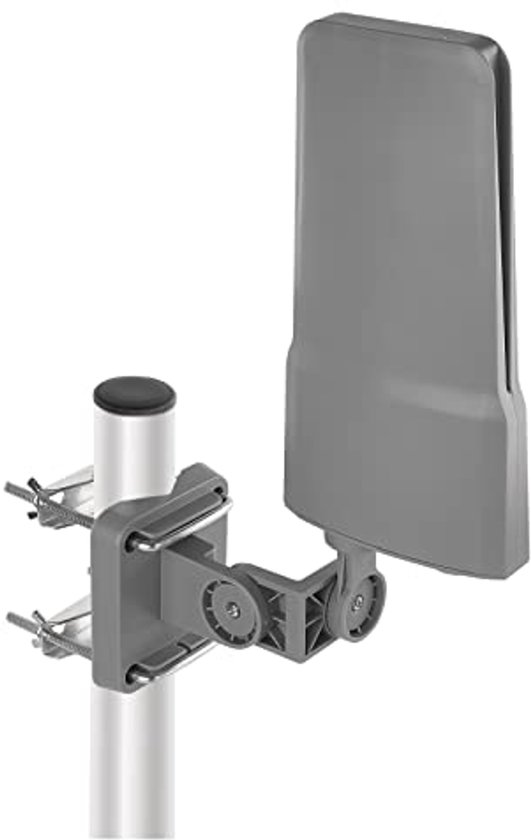 Antena Tv Exterior Antena De TV Interior 36 DBI Con Amplificador - Alcance Hasta 200 Km, Para Canales Digitales 1080P Y 4K, Compatible Con DVB-T/T2 Antena DVB-T2 Interior