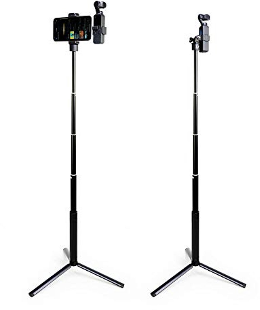 Selfie Stick Tripod Verlengstang voor Action Camera's en Mobiele Telefoons