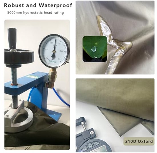 Man Tipi Hot Tent voor Winter Camping en Backpacken - Waterdichte Survival Bivvy — afbeelding 4