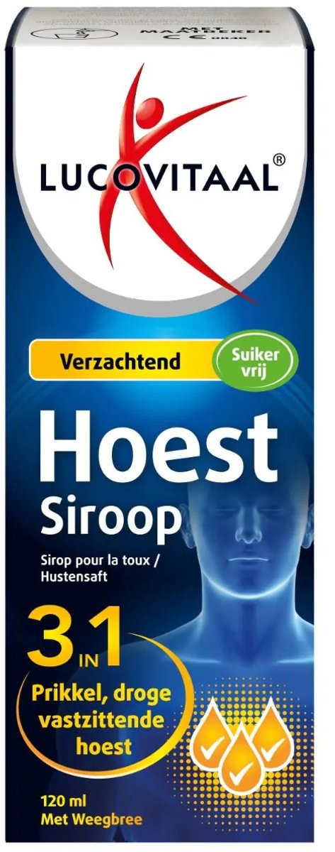 Lucovitaal Hoestsiroop - 120 ml