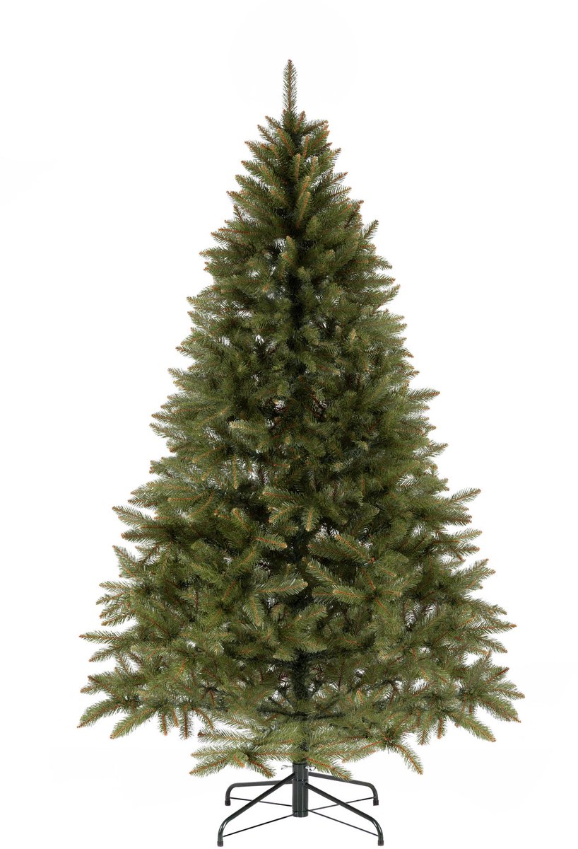 Bol.com Springos Kunstkerstboom - Caucasian Spruce - 220 cm - Zonder Verlichting aanbieding