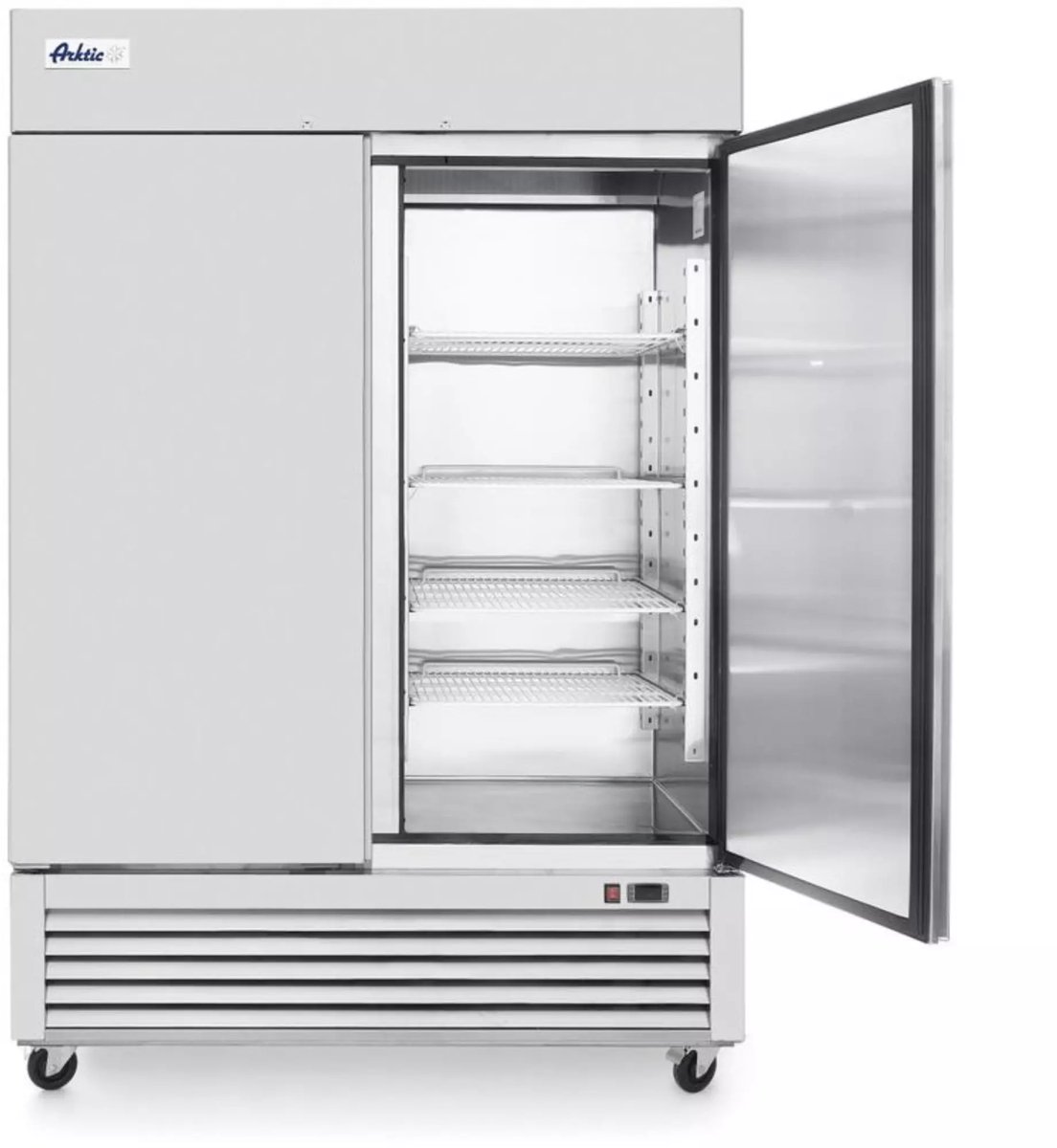Arktic Hendi Arktic Koelkast - 1300L - GN 2/1 - Kitchen Line - 230V/320W - 1382x800x2100mm - Horeca Koelkast Wit