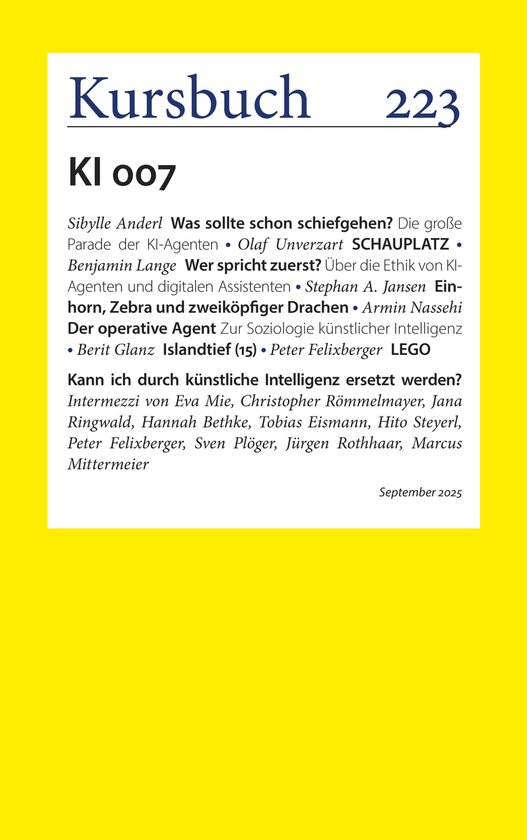 Kursbuch 223 - cover