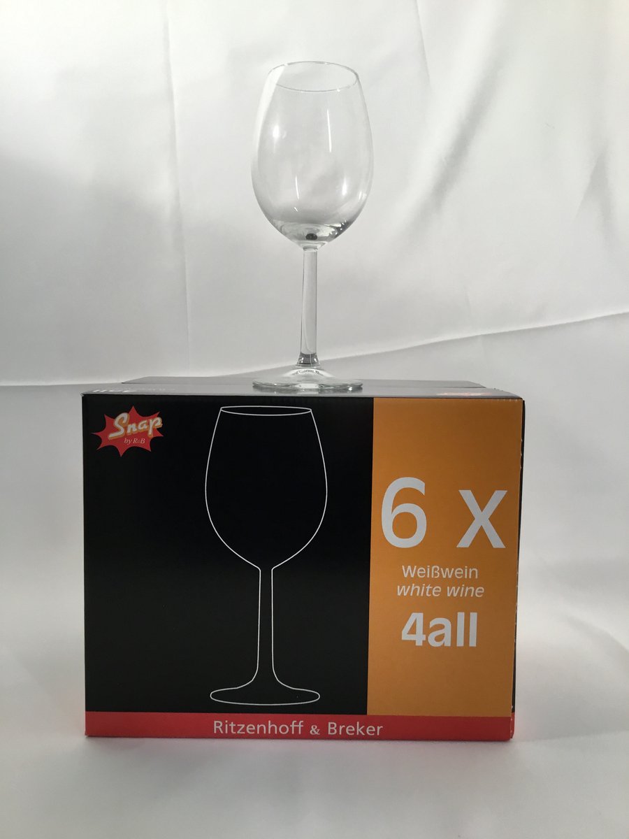 Ritzenhoff & Breker 4 ALL 6 wit wijnglas 32 cl